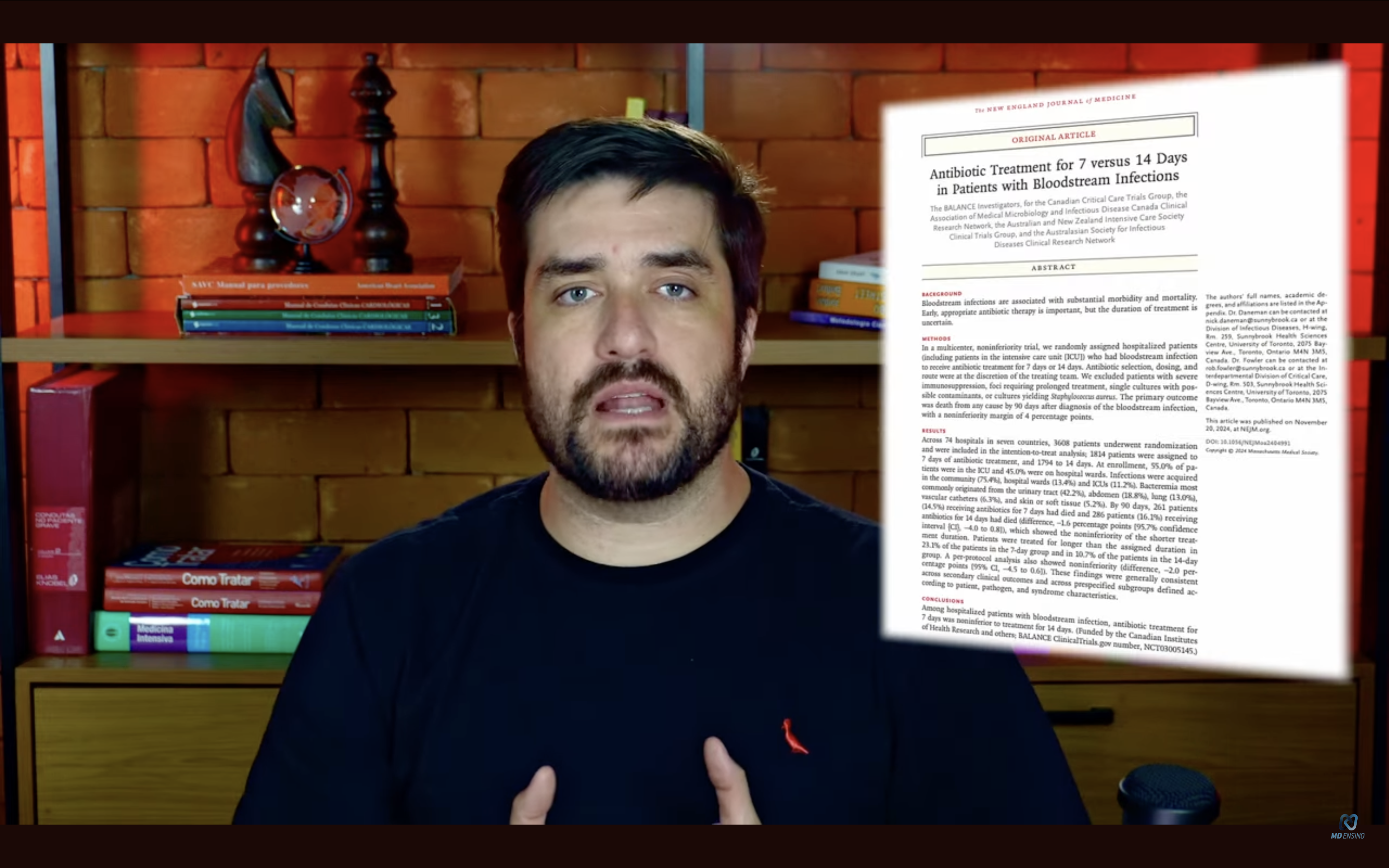 Reduzindo o Tempo de Antibioticoterapia: O Estudo que Pode Mudar a Prática Médica